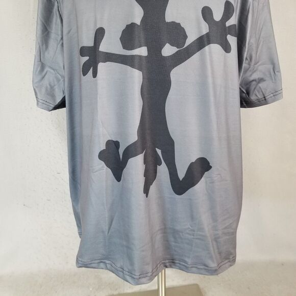 Peachbruh Shirt men's 3XL xxxl gray smash Wile E Coyote Dri-Fit NEW - Picture 3 of 7